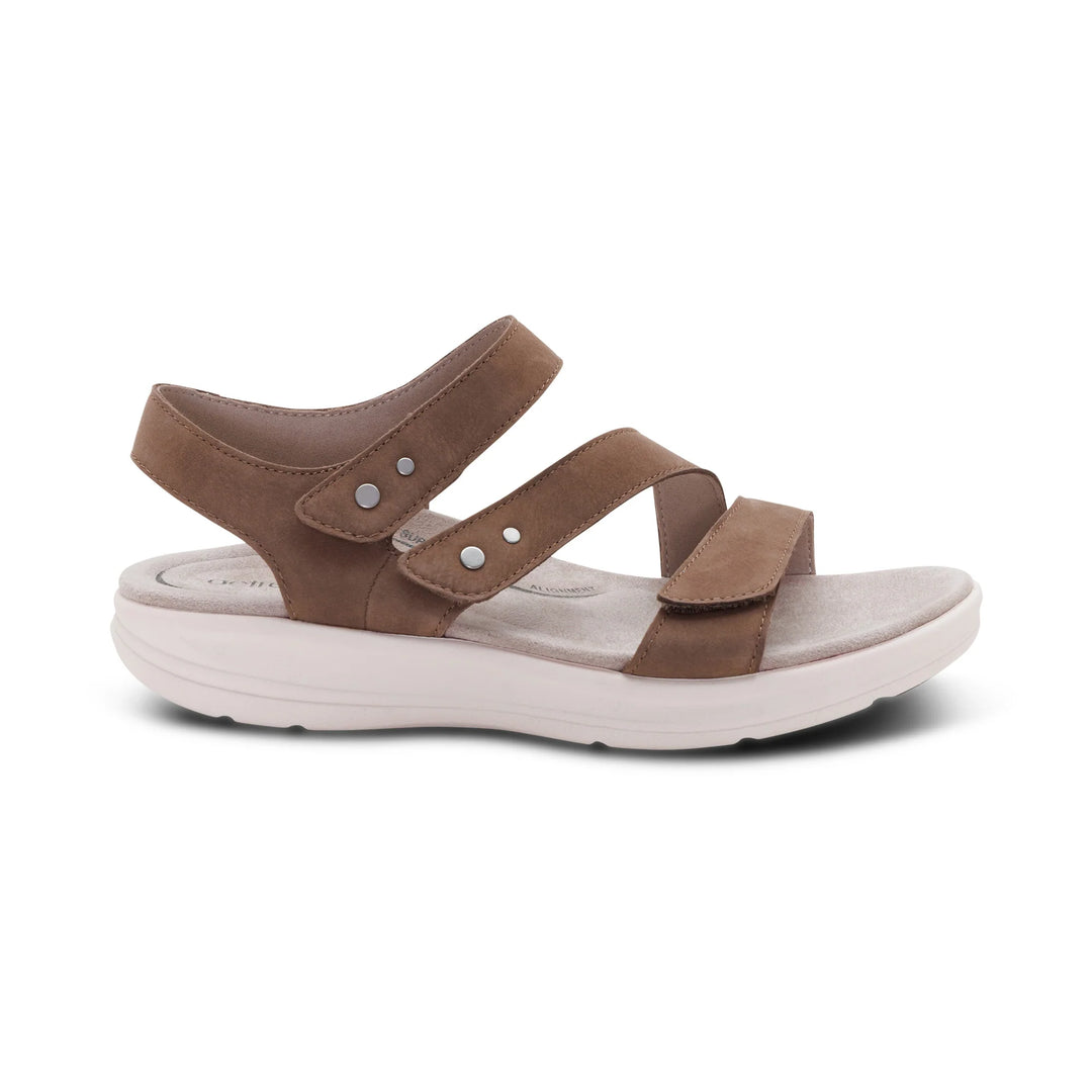 Aetrex Women's Savannah Taupe - Orleans Shoe Co.