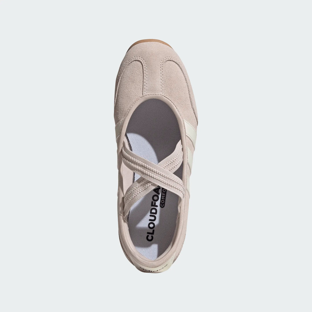 Adidas Women's Barreda Mary Jane Putty Mauve Off White Gum KJ2254