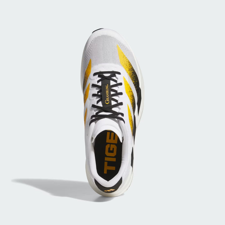 Adidas Unisex Grambling St Tigers Adizero Evo SL Cloud White Core Black Colleg Gold JQ4575
