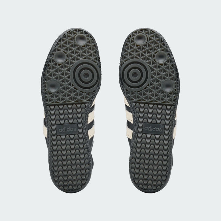 Adidas Unisex Samba OG SFTM Core Black Cream White Gold Metallic HQ7600 - Orleans Shoe Co.