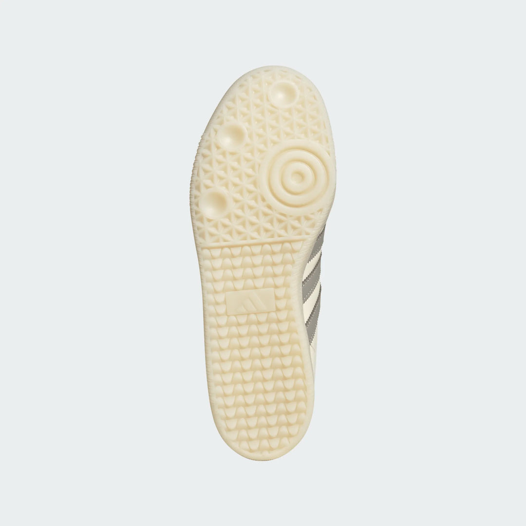 Adidas Men's Samba Messi Cream White Light Brown Gold Metallic JQ0266 - Orleans Shoe Co.