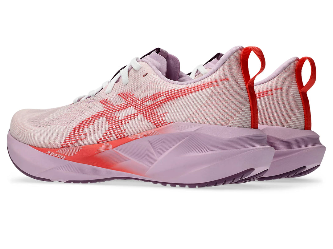 Asics Women's Novablast 5 White Coral Reef - Orleans Shoe Co.