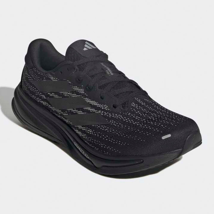 Adidas Men's Supernova Rise 2 Black Black Silver Metallic JQ7707 - Orleans Shoe Co.