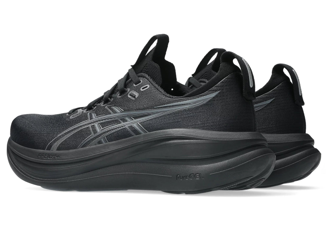 Asics Men's Gel Nimbus 28  Black Graphite Grey