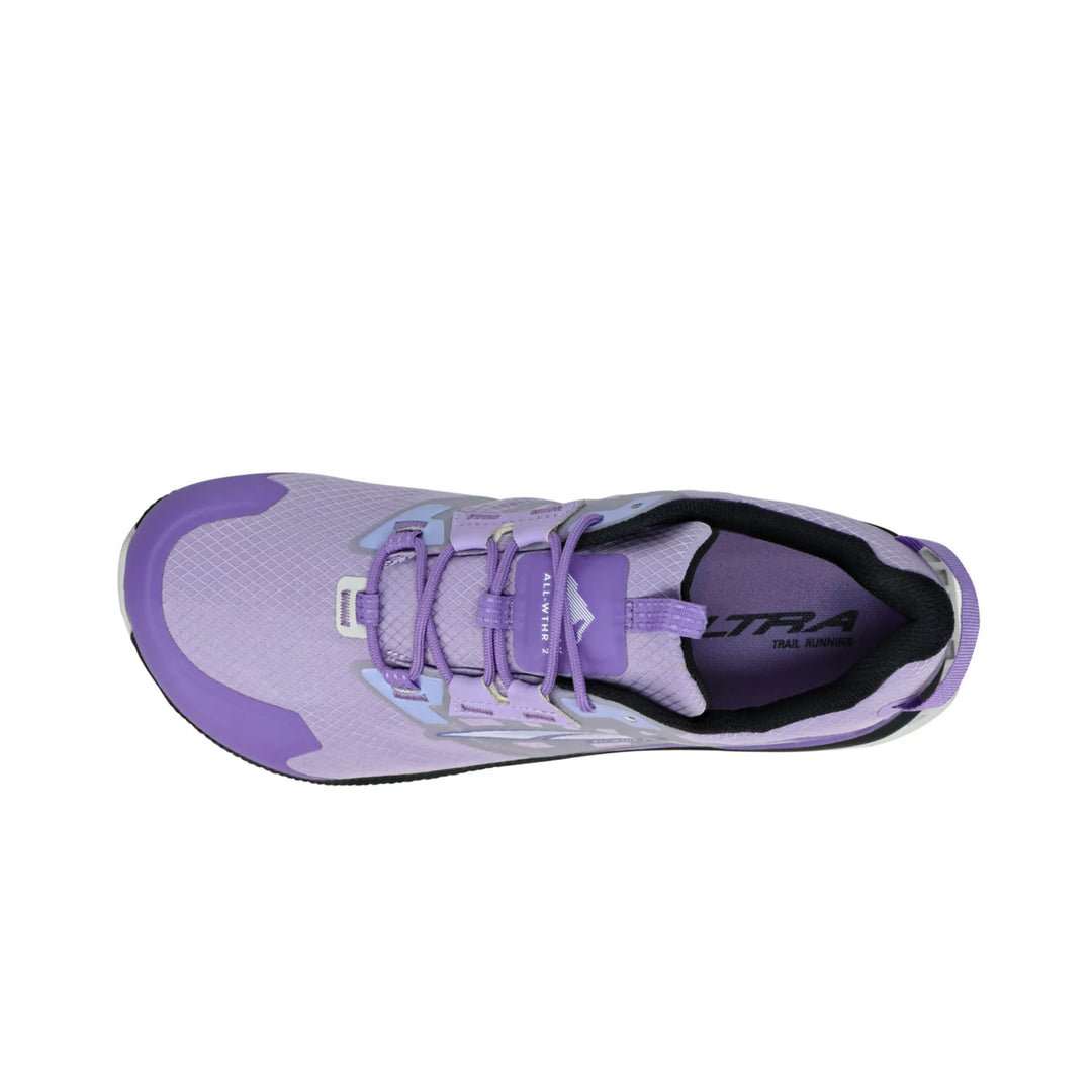 Altra Women’s Lone Peak Low 2 All-Wthr Gray Purple - Orleans Shoe Co.