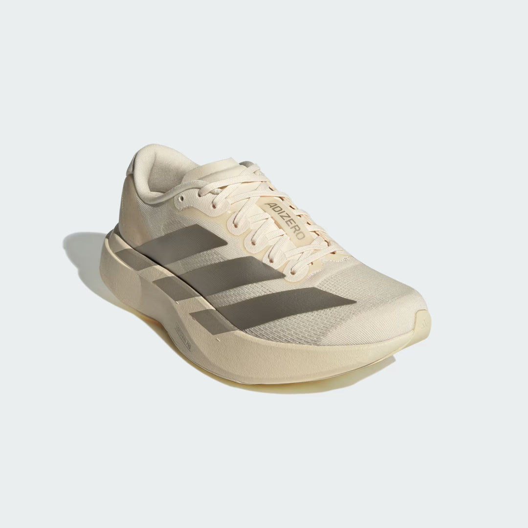 Adidas Women's Adizero Evo SL White Cyber Metallic Warm Vanilla JR5841
