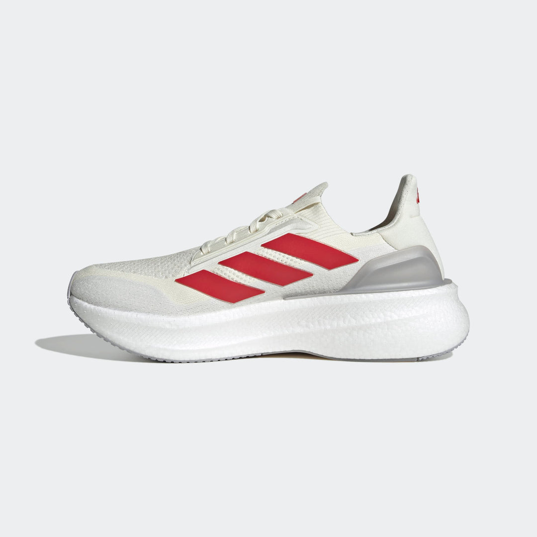 Adidas Men's Ultraboost 5X Off White Better Scarlet Crystal White JS1928 - Orleans Shoe Co.