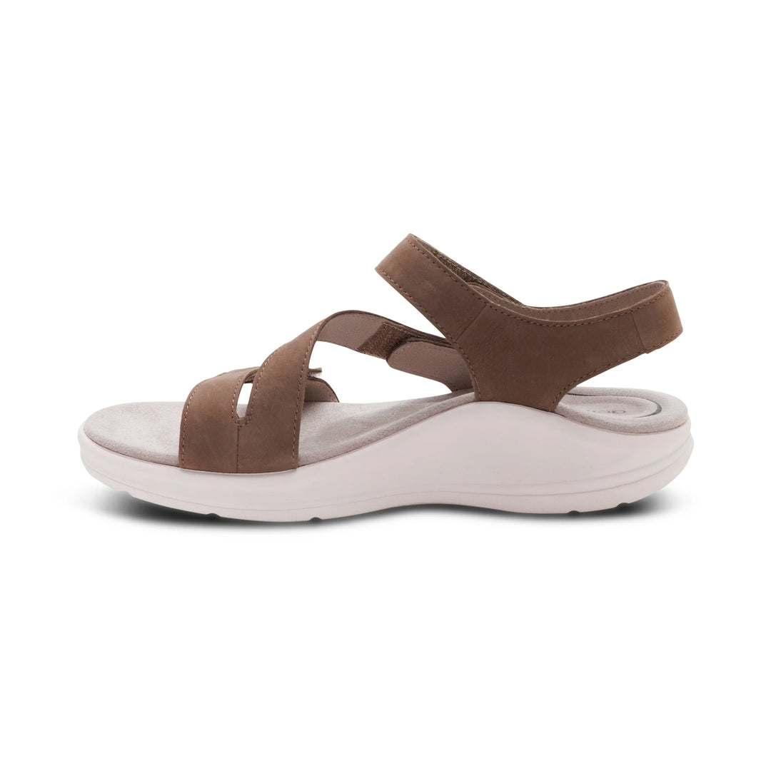 Aetrex Women's Savannah Taupe - Orleans Shoe Co.