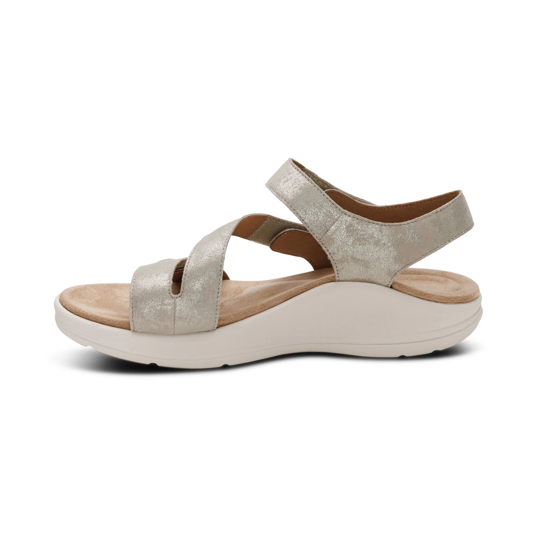 Aetrex Women's Savannah Champagne - Orleans Shoe Co.