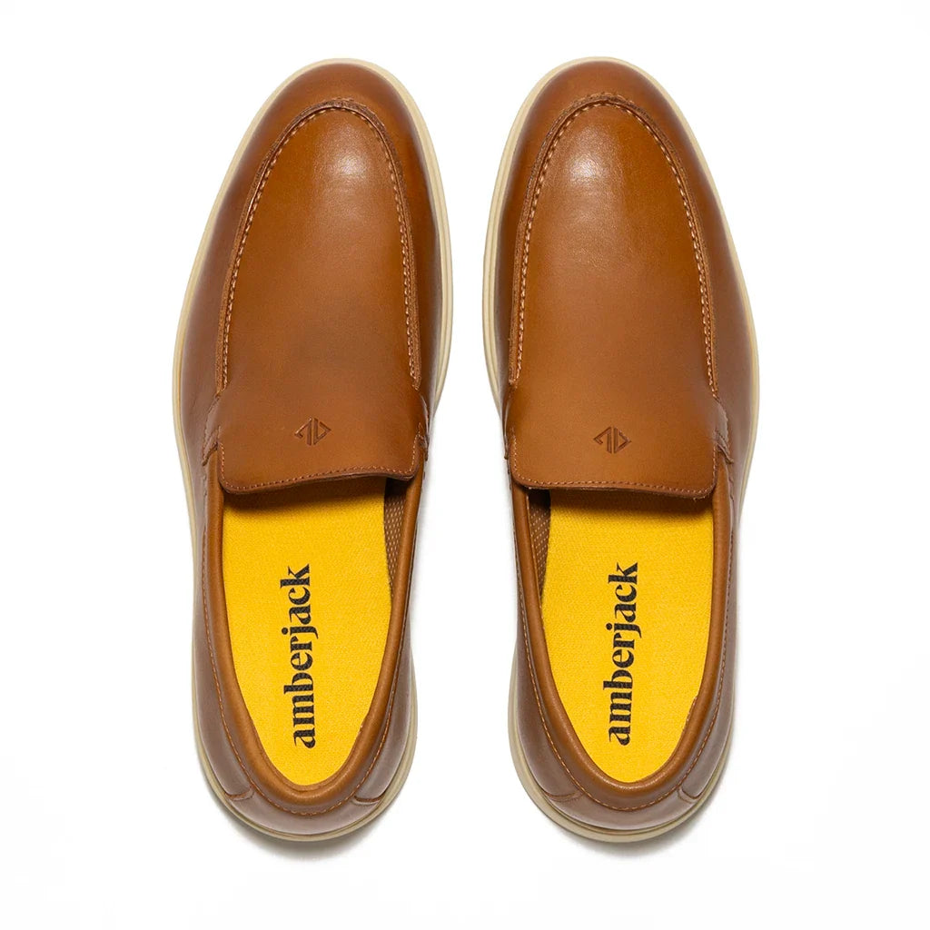 Amberjack Men's The Loafer Honey & Cream