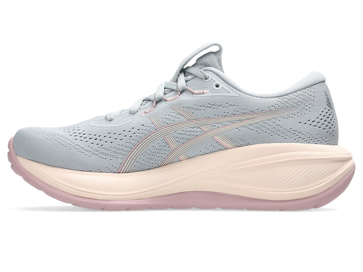 Asics Women's Gel Cumulus 28 Piedmont Grey Pearl Pink - Orleans Shoe Co.