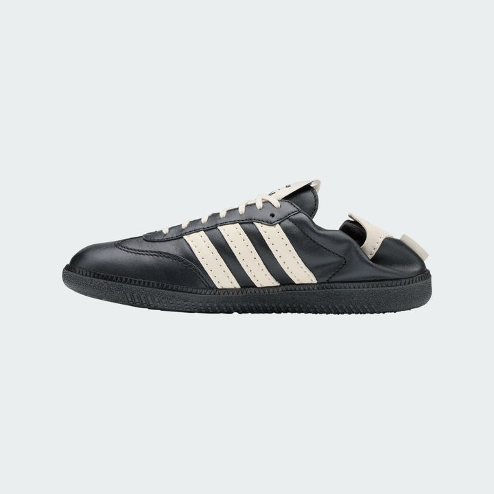 Adidas Unisex Samba OG SFTM Core Black Cream White Gold Metallic HQ7600 - Orleans Shoe Co.