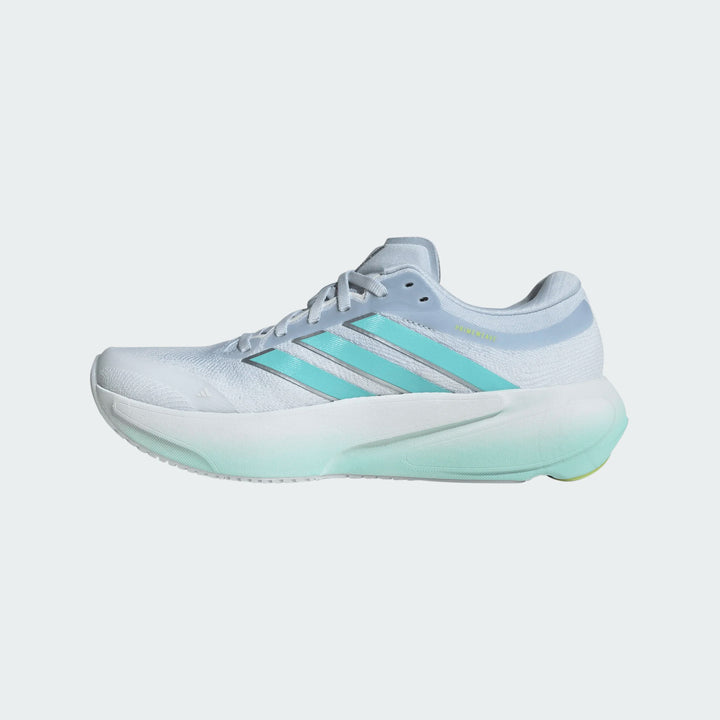Adidas Women's Supernova Rise 3 Blue Aqua Lime JR7376 - Orleans Shoe Co.