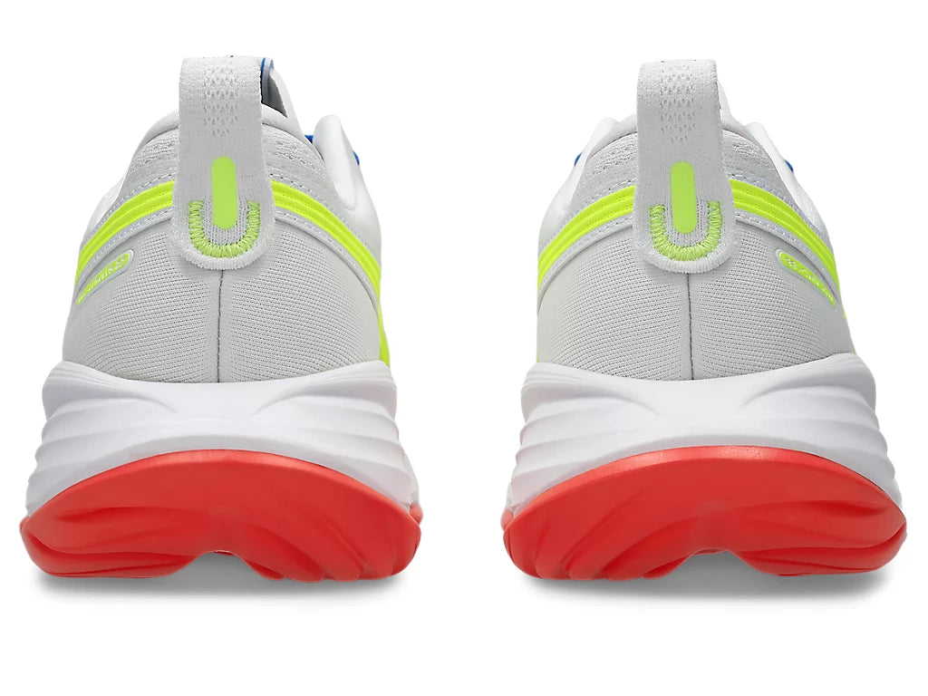 Asics Womens's Gel-Cumulus 27 ATC White Safety Yellow - Orleans Shoe Co.