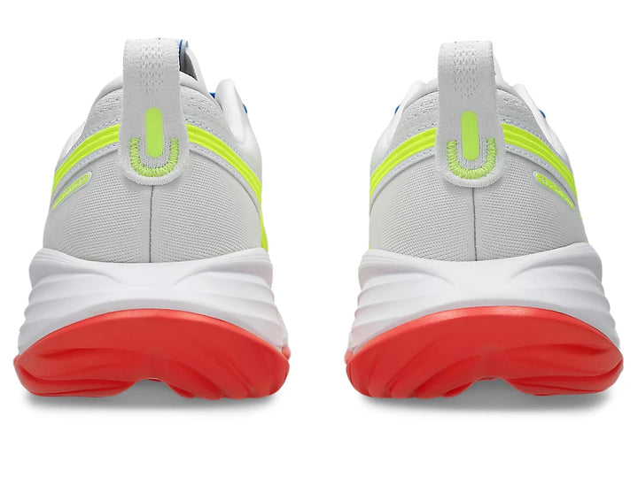 Asics Womens's Gel-Cumulus 27 ATC White Safety Yellow - Orleans Shoe Co.