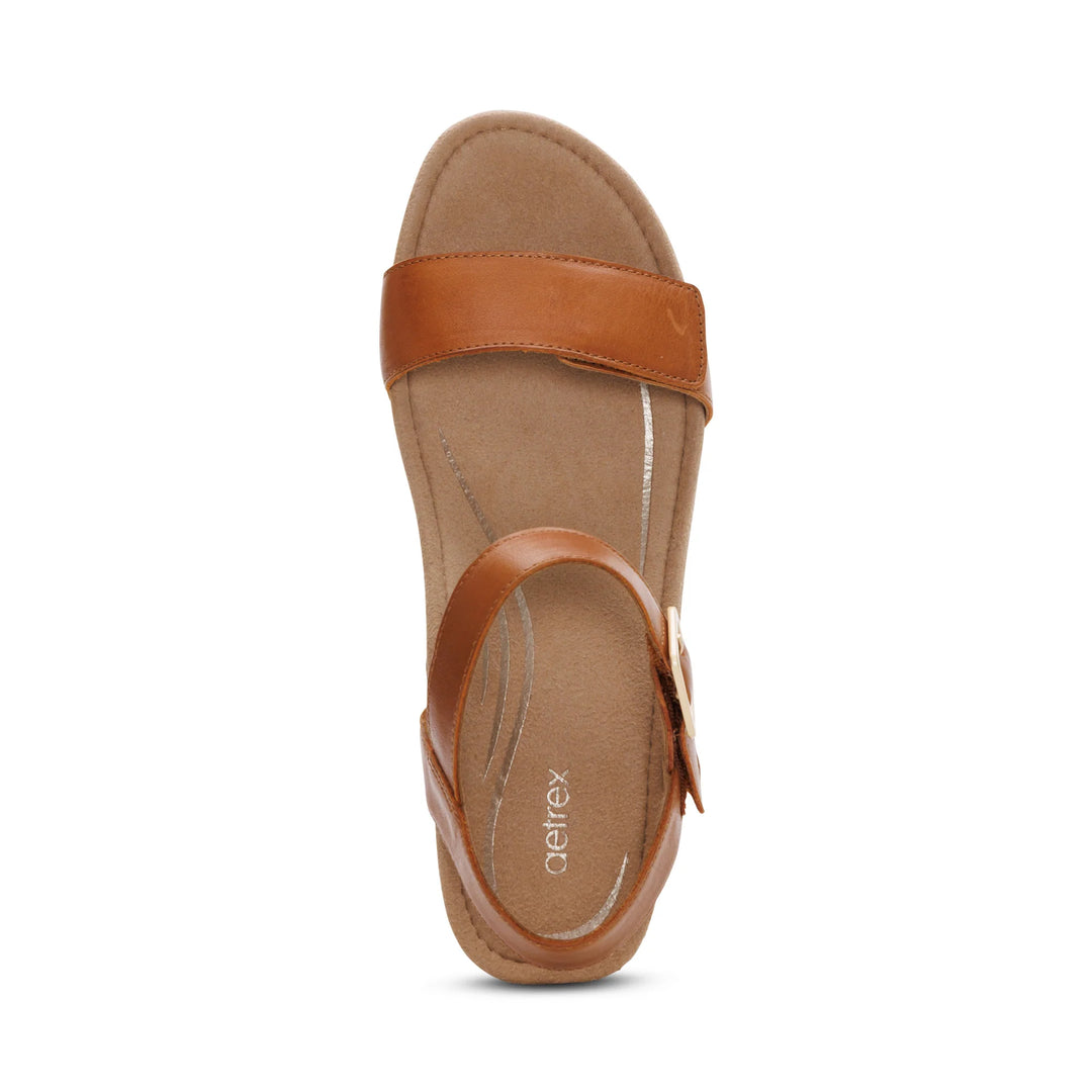 Aetrex Women's Sydney Cognac - Orleans Shoe Co.