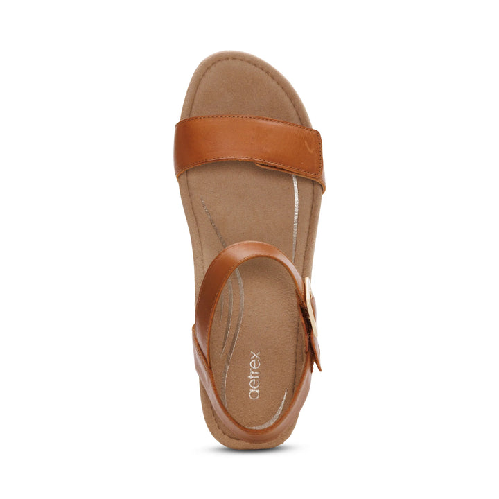 Aetrex Women's Sydney Cognac - Orleans Shoe Co.