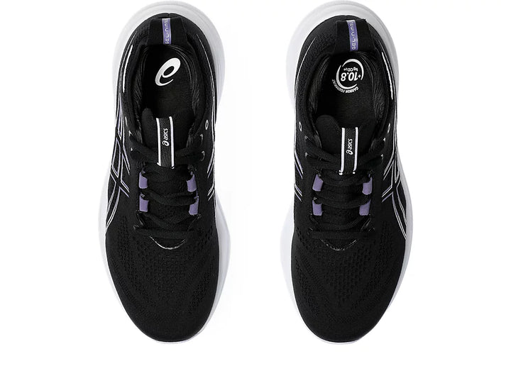 ASICS Women’s Gel Nimbus 26 Black Dusty Purple - Orleans Shoe Co.