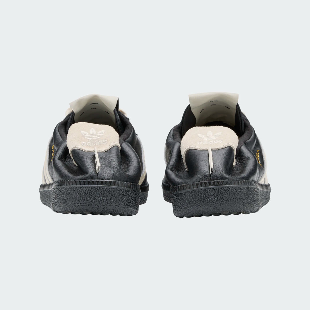 Adidas Unisex Samba OG SFTM Core Black Cream White Gold Metallic HQ7600 - Orleans Shoe Co.
