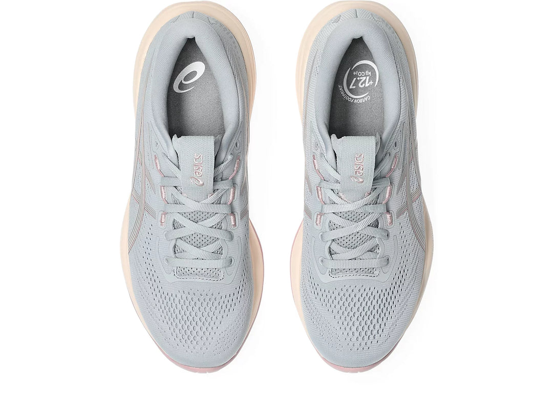 Asics Women's Gel Cumulus 28 Piedmont Grey Pearl Pink - Orleans Shoe Co.