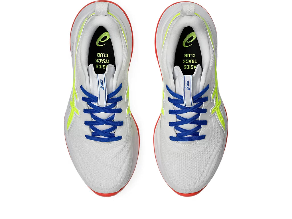 Asics Womens's Gel-Cumulus 27 ATC White Safety Yellow - Orleans Shoe Co.