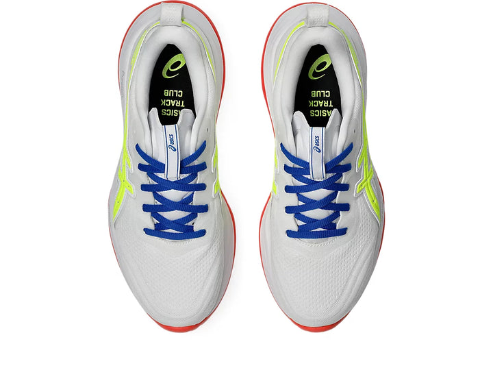 Asics Womens's Gel-Cumulus 27 ATC White Safety Yellow - Orleans Shoe Co.