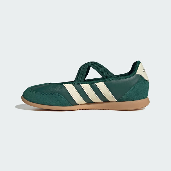 Adidas Women's Barreda Mary Jane Collegiate Green Cream White Gum KJ2246