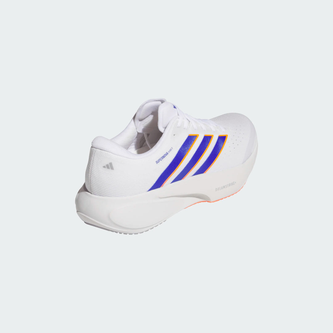 adidas Men's Supernova Rise 3 White Blue Orange JP8688 8.5 adidas Men's Supernova Rise 3 White Blue Orange JP8688 8.5