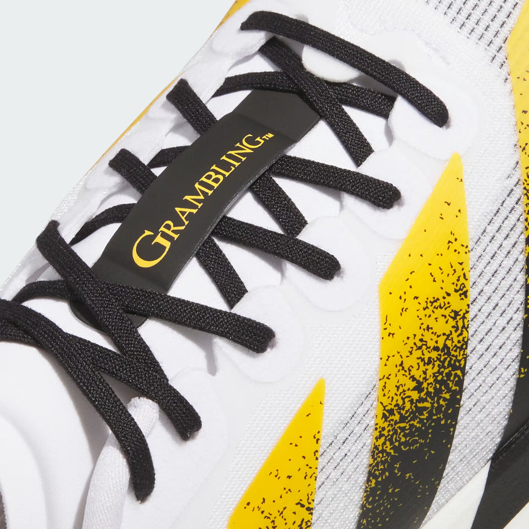 Adidas Unisex Grambling St Tigers Adizero Evo SL Cloud White Core Black Colleg Gold JQ4575