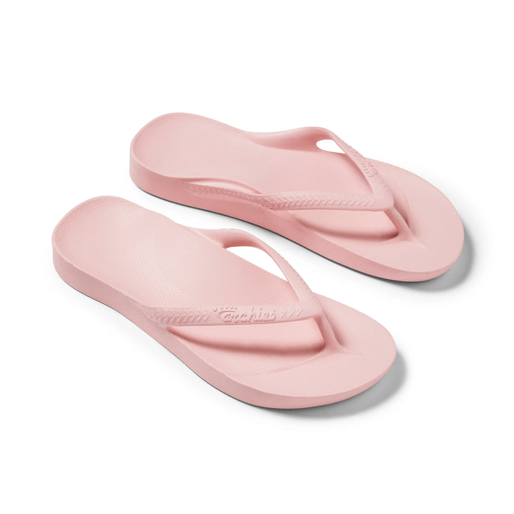 Archies Arch Support Flip Flops Pink - Orleans Shoe Co.