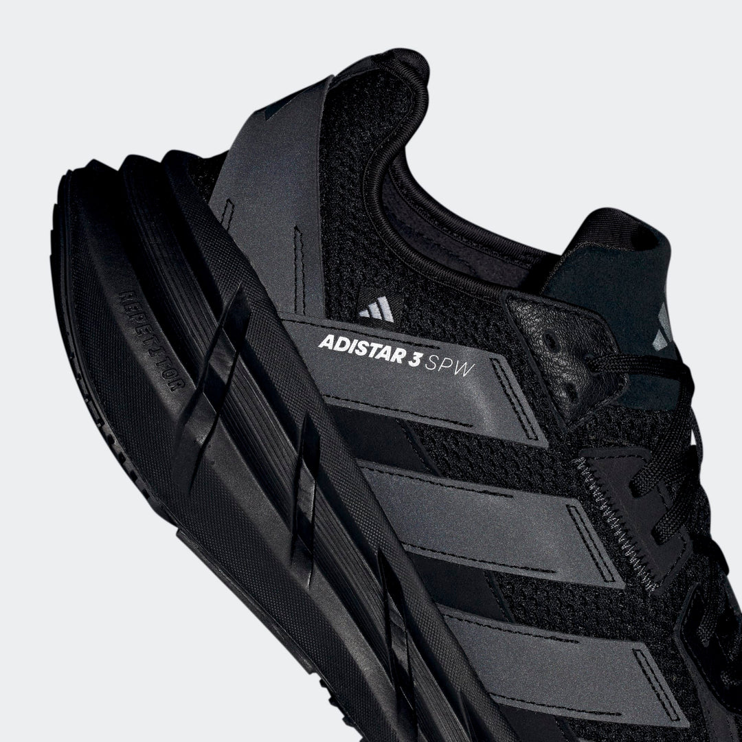 Adidas Men's Adistar 3 Sportswear Core Black Core Black Grey Six JQ0755 - Orleans Shoe Co.