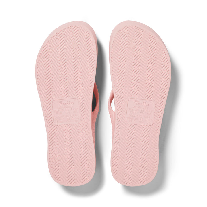 Archies Arch Support Flip Flops Pink - Orleans Shoe Co.