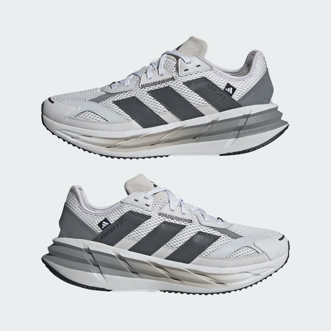 Adidas Men's Adistar 3 Sportswear Dash Grey Grey Five Grey Three JP7399 - Orleans Shoe Co.