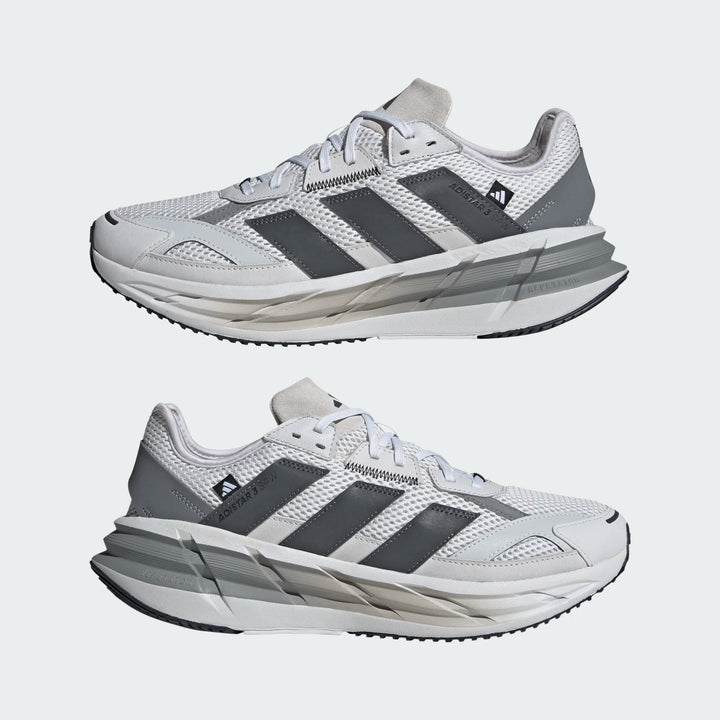 Adidas Men's Adistar 3 Sportswear Dash Grey Grey Five Grey Three JP7399 - Orleans Shoe Co.