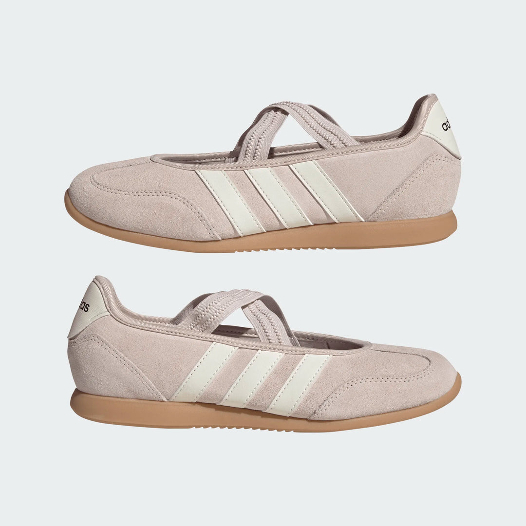 Adidas Women's Barreda Mary Jane Putty Mauve Off White Gum KJ2254