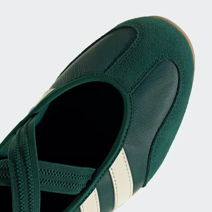 Adidas Women's Barreda Mary Jane Collegiate Green Cream White Gum KJ2246