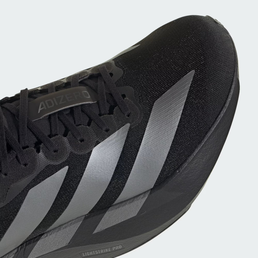 Adidas Women's Adizero Evo SL Black Iron Metallic Core Black Adidas Women's Adizero Evo SL Black Iron Metallic Core Black