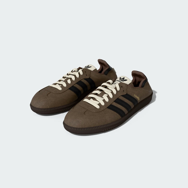 Adidas Unisex Samba OG SFTM Supplier Color Core Black Gold Metallic HP8256 - Orleans Shoe Co.