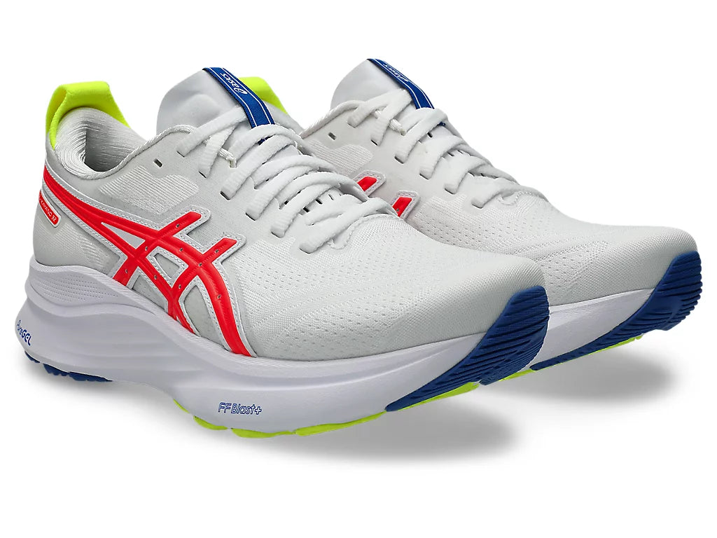 ASICS Gel-Kayano 32 ATC womens shoe, White Flash Coral