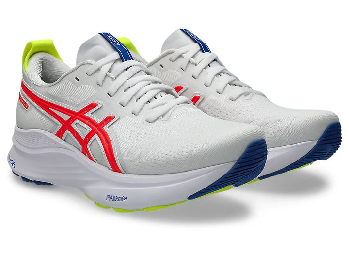 ASICS Gel-Kayano 32 ATC womens shoe, White Flash Coral