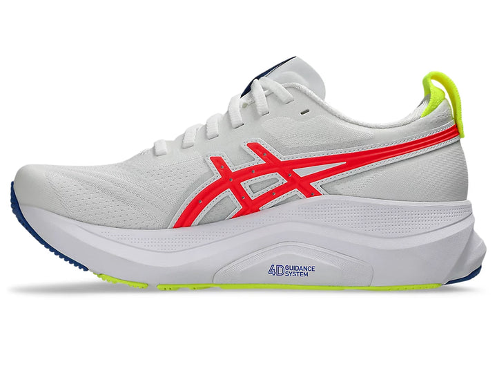 ASICS Gel-Kayano 32 ATC womens walking and running shoe in White Flash Coral
