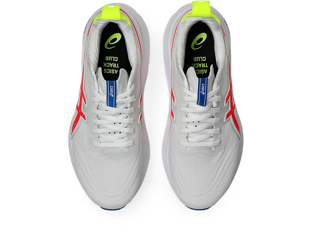 ASICS Gel-Kayano 32 ATC womens support shoe with PureGEL heel, White Flash Coral