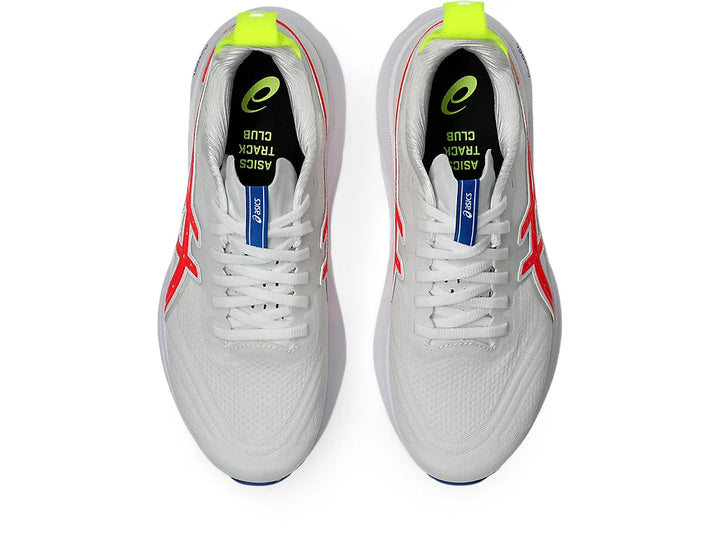 ASICS Gel-Kayano 32 ATC womens support shoe with PureGEL heel, White Flash Coral