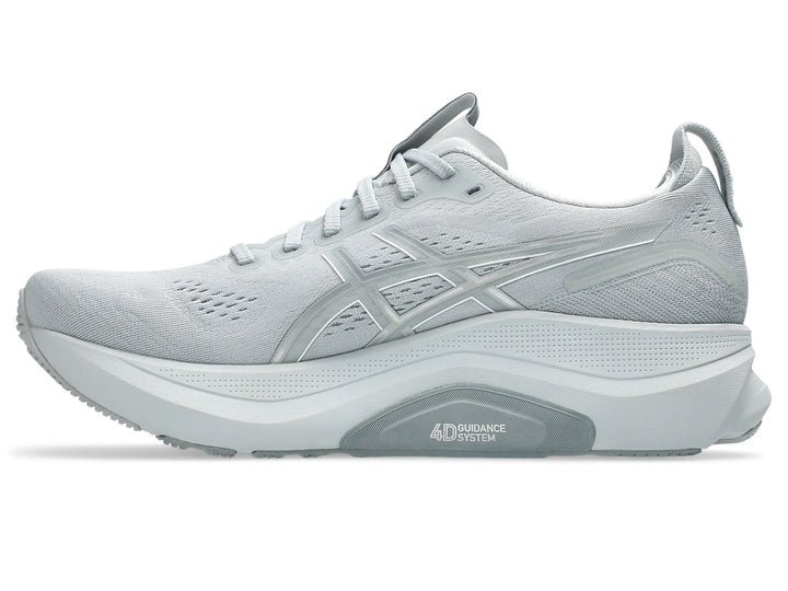 ASICS Gel-Kayano 32 mens walking and running shoe in Piedmont Grey Gravel