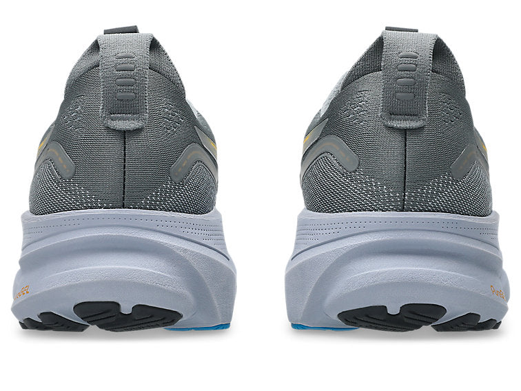 Mens Gel-Kayano 32 by ASICS in Steel Grey Aegean Blue