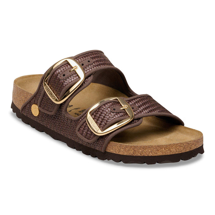 Birkenstock Women's Arizona Big Buckle Raffia Carafe 1031418 - Orleans Shoe Co.