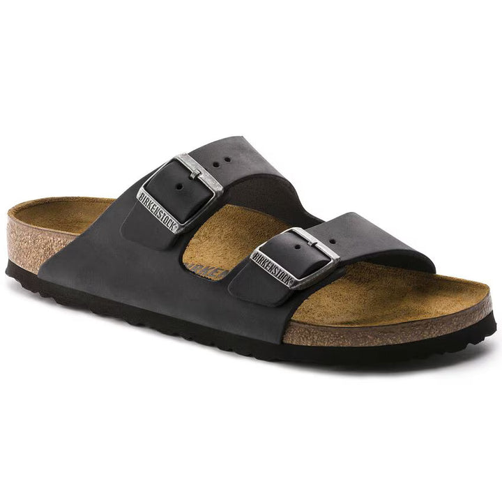 Birkenstock Arizona Black Oiled Hard Footbed 0552111/0552113