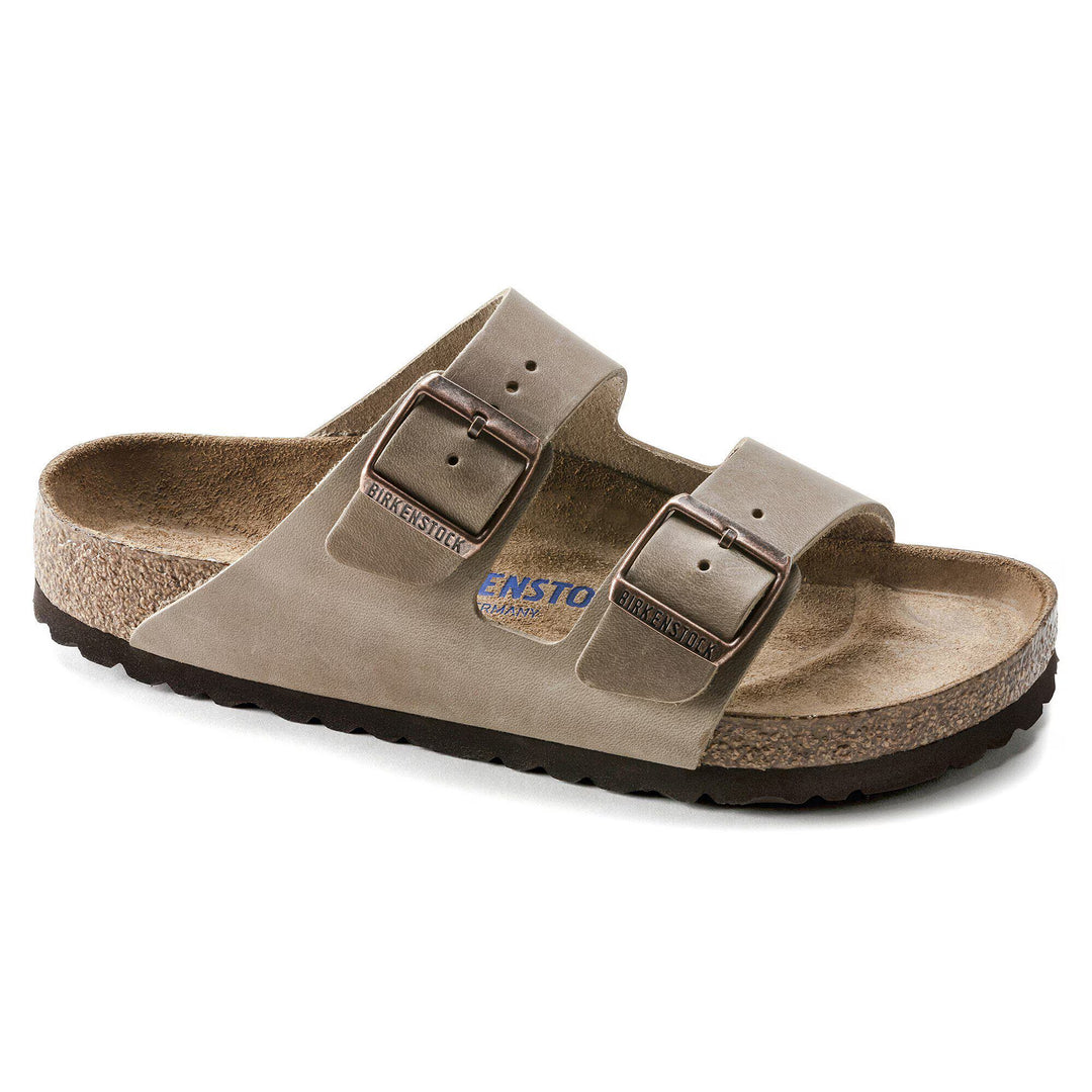 Birkenstock Arizona Tobacco Leather Soft Footbed 0552811