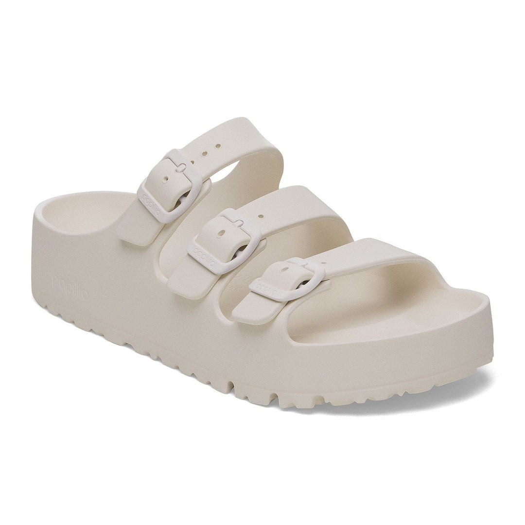 Birkenstock Women's Florida III EVA Flex Platform Eggshell 1029770 - Orleans Shoe Co.