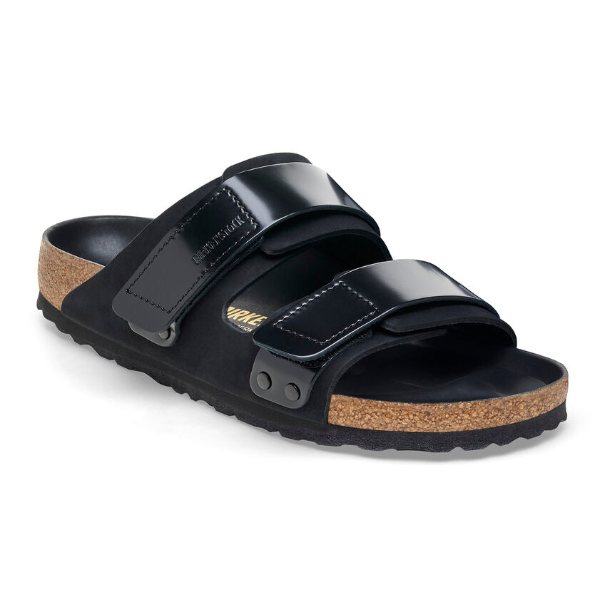 Birkenstock Women’s Uji Nubuck Leather Black 1026570 - Orleans Shoe Co.